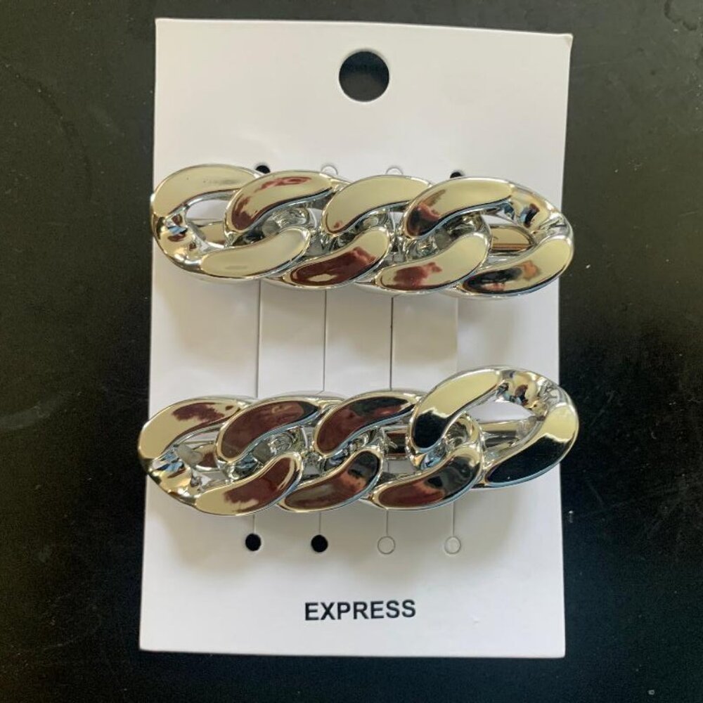 EXPRESS SILVER HAIR CLIP